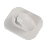 Maxbell Kayak Paddle Holder Clip Replacement Deck Mounted for Marine Inflatable Boat Gray White