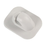 Maxbell Kayak Paddle Holder Clip Replacement Deck Mounted for Marine Inflatable Boat Gray White