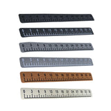 Maxbell 39" Fish Ruler for Boat Accurate 6mm Thickness High Density for Sailboats dark gray black