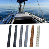 Maxbell 39" Fish Ruler for Boat Accurate 6mm Thickness High Density for Sailboats dark gray black