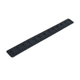 Maxbell 39" Fish Ruler for Boat Accurate 6mm Thickness High Density for Sailboats dark gray black