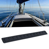 Maxbell 39" Fish Ruler for Boat Accurate 6mm Thickness High Density for Sailboats dark gray black
