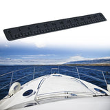 Maxbell 39" Fish Ruler for Boat Accurate 6mm Thickness High Density for Sailboats dark gray black