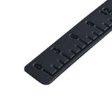 Maxbell 39" Fish Ruler for Boat Accurate 6mm Thickness High Density for Sailboats dark gray black