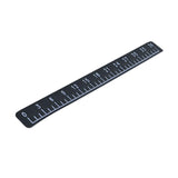 Maxbell 39" Fish Ruler for Boat Accurate 6mm Thickness High Density for Sailboats dark gray white