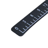 Maxbell 39" Fish Ruler for Boat Accurate 6mm Thickness High Density for Sailboats dark gray white