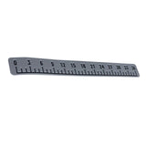 Maxbell 39" Fish Ruler for Boat Accurate 6mm Thickness High Density for Sailboats light gray black