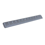 Maxbell 39" Fish Ruler for Boat Accurate 6mm Thickness High Density for Sailboats light gray white