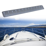 Maxbell 39" Fish Ruler for Boat Accurate 6mm Thickness High Density for Sailboats light gray white