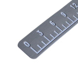 Maxbell 39" Fish Ruler for Boat Accurate 6mm Thickness High Density for Sailboats light gray white