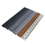Maxbell 39" Fish Ruler for Boat Accurate 6mm Thickness High Density for Sailboats light black brown