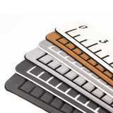 Maxbell 39" Fish Ruler for Boat Accurate 6mm Thickness High Density for Sailboats beige black