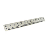 Maxbell 39" Fish Ruler for Boat Accurate 6mm Thickness High Density for Sailboats beige black