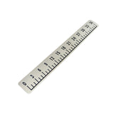 Maxbell 39" Fish Ruler for Boat Accurate 6mm Thickness High Density for Sailboats beige black