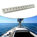 Maxbell 39" Fish Ruler for Boat Accurate 6mm Thickness High Density for Sailboats beige black