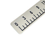 Maxbell 39" Fish Ruler for Boat Accurate 6mm Thickness High Density for Sailboats beige black