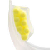 Maxbell Scuba Regulator Mouthpiece with Tie Strap Comfort Bite Replacement for Adult Yellow