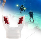 Maxbell Scuba Regulator Mouthpiece with Tie Strap Comfort Bite Replacement for Adult Red