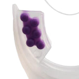 Maxbell Scuba Regulator Mouthpiece with Tie Strap Comfort Bite Replacement for Adult Violet