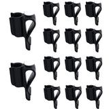 Maxbell Ball Marker Protector Organizer Golfer Golf Bag Clip On Putter Clamp Holder Black