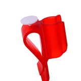 Maxbell Ball Marker Protector Organizer Golfer Golf Bag Clip On Putter Clamp Holder Red