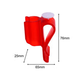 Maxbell Ball Marker Protector Organizer Golfer Golf Bag Clip On Putter Clamp Holder Red