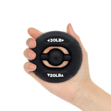Maxbell Hand Grip Strengthener Comfortable Soft for Climbing Muscle Strengthening Black 20LB-30LB