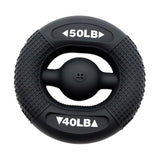 Maxbell Hand Grip Strengthener Comfortable Soft for Climbing Muscle Strengthening Black 40LB-50LB