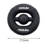 Maxbell Hand Grip Strengthener Comfortable Soft for Climbing Muscle Strengthening Black 40LB-50LB