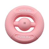 Maxbell Hand Grip Strengthener Comfortable Soft for Climbing Muscle Strengthening Pink 20LB-30LB