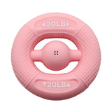 Maxbell Hand Grip Strengthener Comfortable Soft for Climbing Muscle Strengthening Pink 20LB-30LB