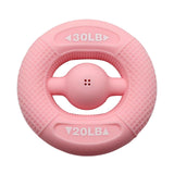 Maxbell Hand Grip Strengthener Comfortable Soft for Climbing Muscle Strengthening Pink 20LB-30LB