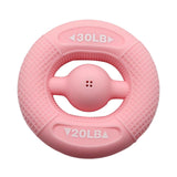 Maxbell Hand Grip Strengthener Comfortable Soft for Climbing Muscle Strengthening Pink 20LB-30LB