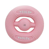 Maxbell Hand Grip Strengthener Comfortable Soft for Climbing Muscle Strengthening Pink 40LB-50LB