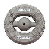 Maxbell Hand Grip Strengthener Comfortable Soft for Climbing Muscle Strengthening Gray 20LB-30LB