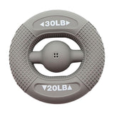 Maxbell Hand Grip Strengthener Comfortable Soft for Climbing Muscle Strengthening Gray 20LB-30LB