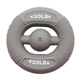 Maxbell Hand Grip Strengthener Comfortable Soft for Climbing Muscle Strengthening Gray 20LB-30LB