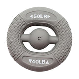 Maxbell Hand Grip Strengthener Comfortable Soft for Climbing Muscle Strengthening Gray 40LB-50LB