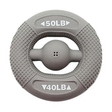 Maxbell Hand Grip Strengthener Comfortable Soft for Climbing Muscle Strengthening Gray 40LB-50LB