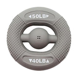 Maxbell Hand Grip Strengthener Comfortable Soft for Climbing Muscle Strengthening Gray 40LB-50LB