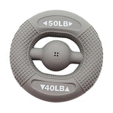 Maxbell Hand Grip Strengthener Comfortable Soft for Climbing Muscle Strengthening Gray 40LB-50LB