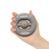 Maxbell Hand Grip Strengthener Comfortable Soft for Climbing Muscle Strengthening Gray 40LB-50LB