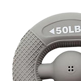 Maxbell Hand Grip Strengthener Comfortable Soft for Climbing Muscle Strengthening Gray 40LB-50LB