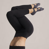 Maxbell 2 Pairs Yoga Socks for Women Backless High Quality Cotton for Fitness Ladies Violet and Blue