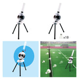 Maxbell Badminton Robot Automatic Launcher Ball Machine Outdoor Indoor for Coaches no badminton