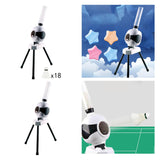 Maxbell Badminton Robot Automatic Launcher Ball Machine Outdoor Indoor for Coaches no badminton