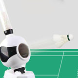 Maxbell Badminton Robot Automatic Launcher Ball Machine Outdoor Indoor for Coaches no badminton