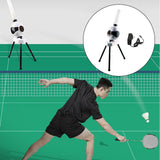 Maxbell Badminton Ball Pitching Tool Portable Single Sparring Simulator for Adults