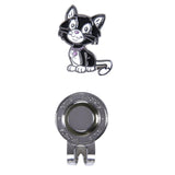 Maxbell Golf Hat Clip Kitten Animal Ball Marker Golf Accessory Ballmarker for Gift