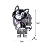 Maxbell Golf Hat Clip Kitten Animal Ball Marker Golf Accessory Ballmarker for Gift